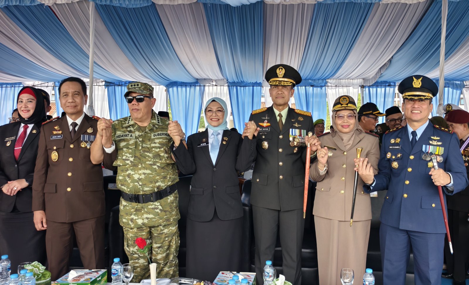 Kakanwil Ditjenpas Babel Hadiri Upacara HUT ke-81 TNI, Perkuat Sinergi Lintas Instansi